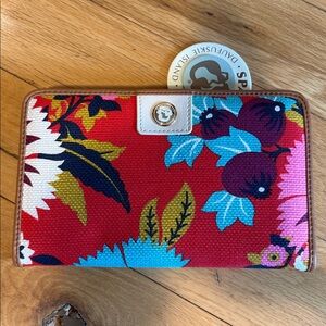 Spartina 449 little Bermuda snap wallet NWT